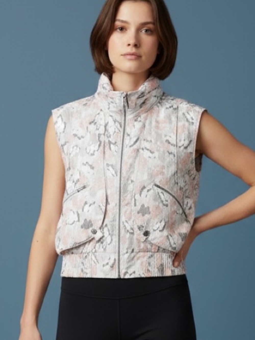 Free People Movement, Off the Grid Outerwear Vest with Hidden Hood